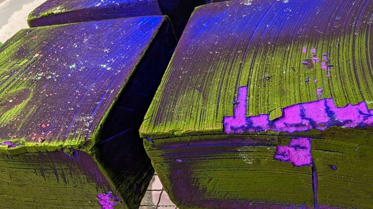 PURPLE DYED CAP GYM CHALK | it's so pretty 😻