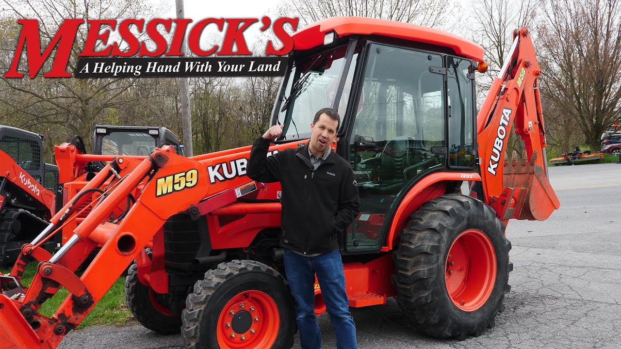 Finally! A Cab option for the Kubota M62 Tractor\Loader\Backhoe from Curtis.