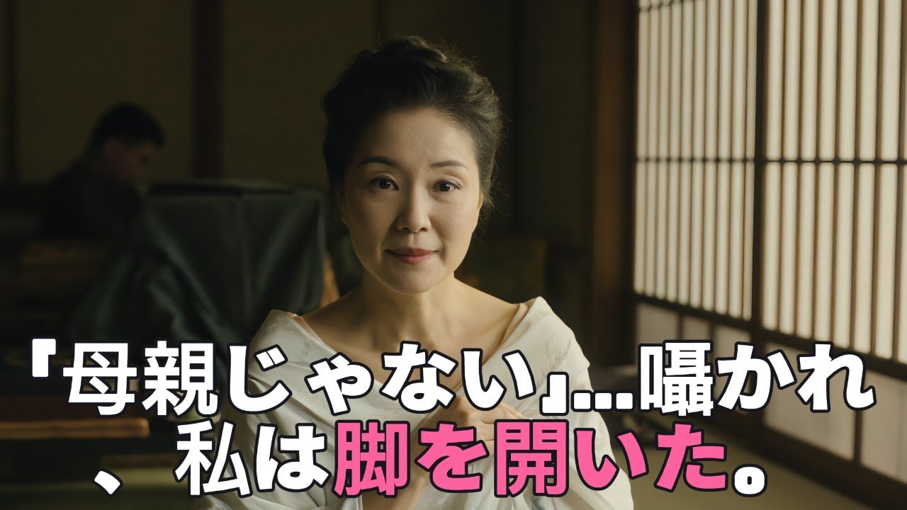【シニア恋愛】「母親としてじゃなく見てる」──彼の囁きに、私は心の扉を開いた夜
