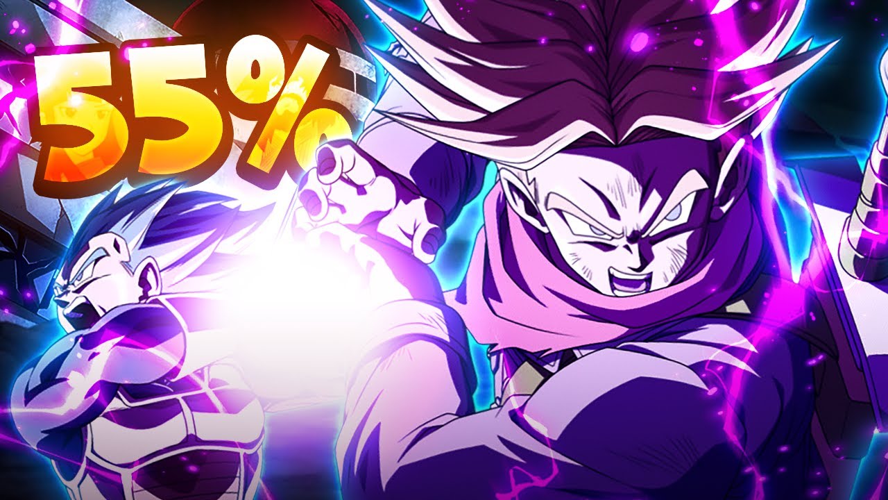 HOW GOOD IS LR FATHER SON GALICK GUN VEGETA & TRUNKS WITHOUT DUPES? 55% (DBZ: Dokkan Battle)