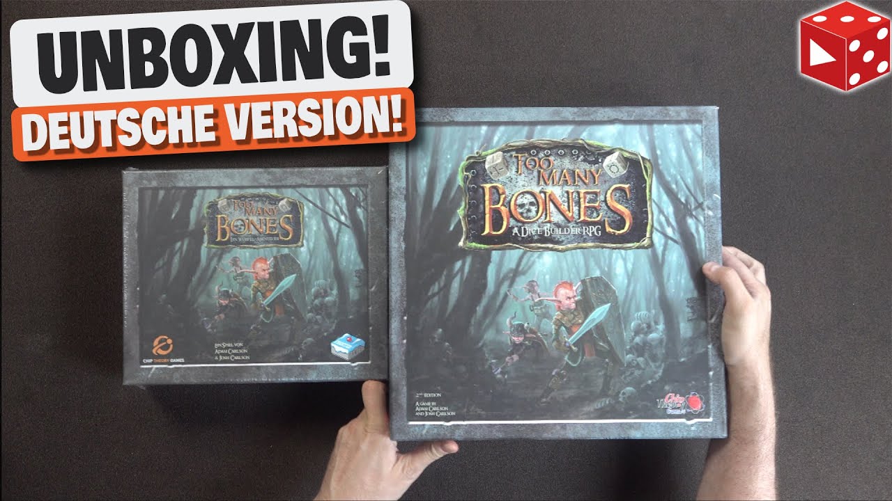 Unboxing: Too Many Bones auf DEUTSCH!