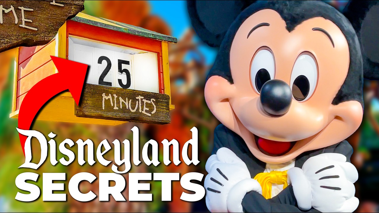 Top 7 Disneyland Secrets - A Behind the Scenes look at the Disney Magic!