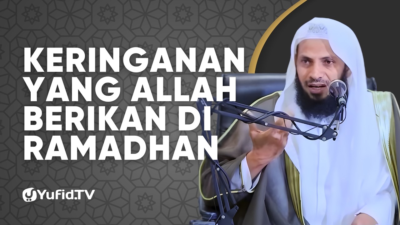 Ramadhan; Pahalanya Melimpah & Banyak Keringanan dari Allah, Bersyukurlah! -Syaikh Musa Al-Khubrani