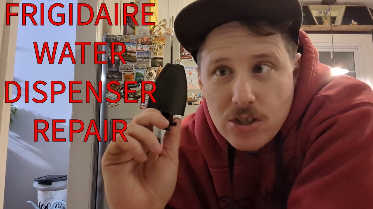 Frigidaire Refrigerator Water Dispenser Paddle Repair