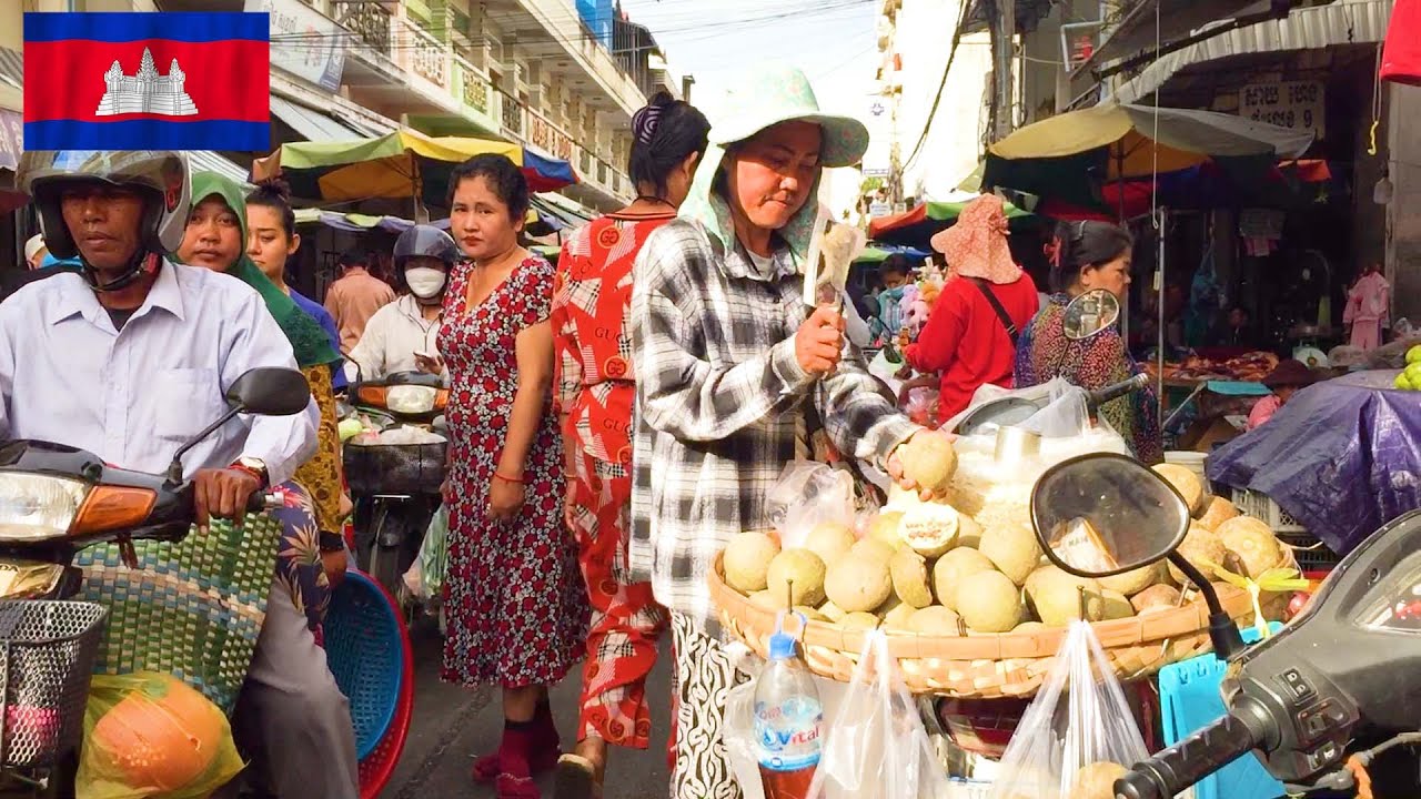 Cambodia's rapid development after war, people living in peace, tourism video
