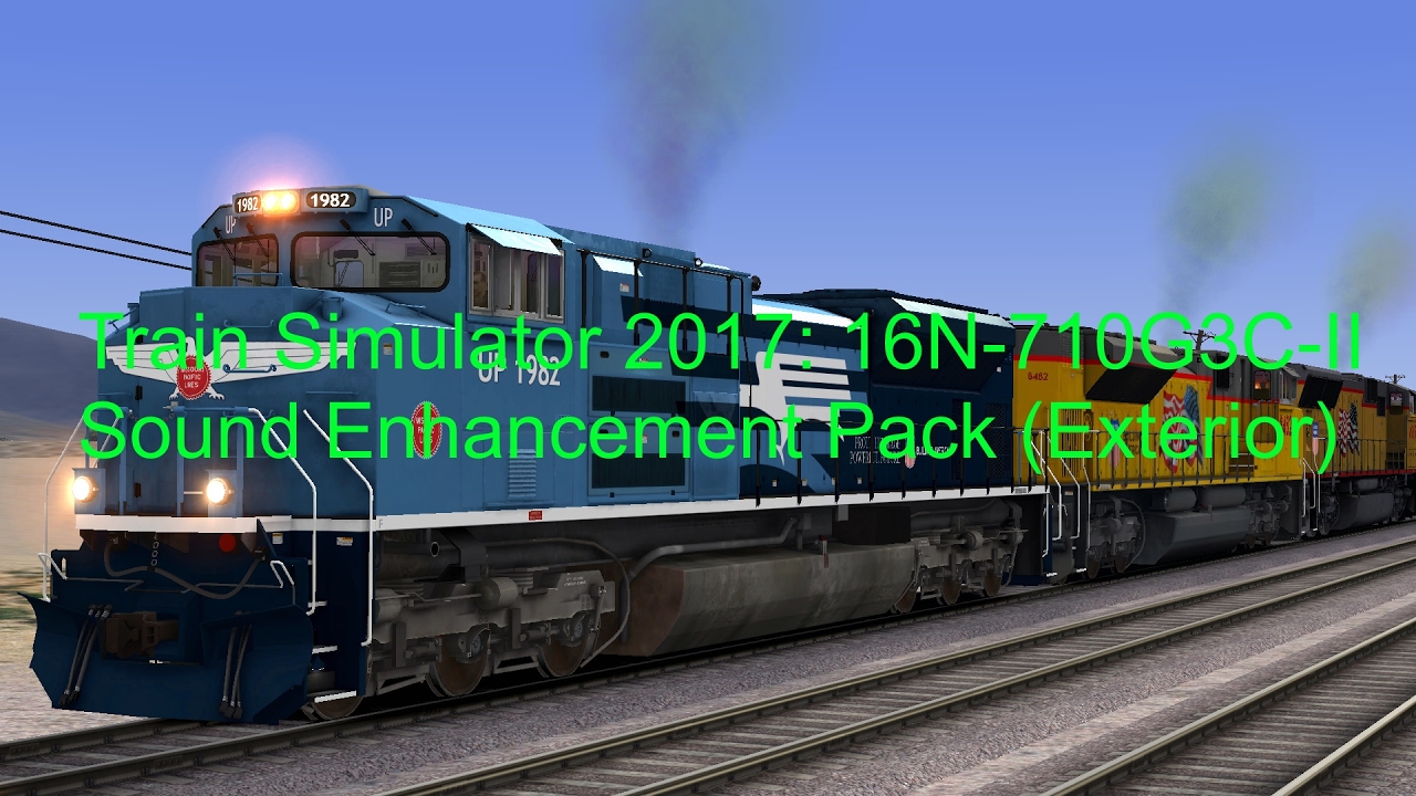 Train Simulator 2017: 16N-710G3C-II Sound Enhancement Pack (Exterior)