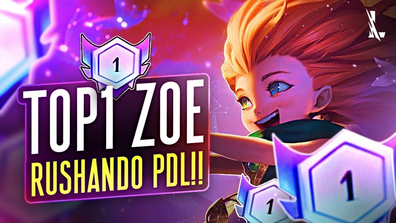 ZOE GAMEPLAY | TRYHARD RUSHANDO PDL | LoL Wild Rift 