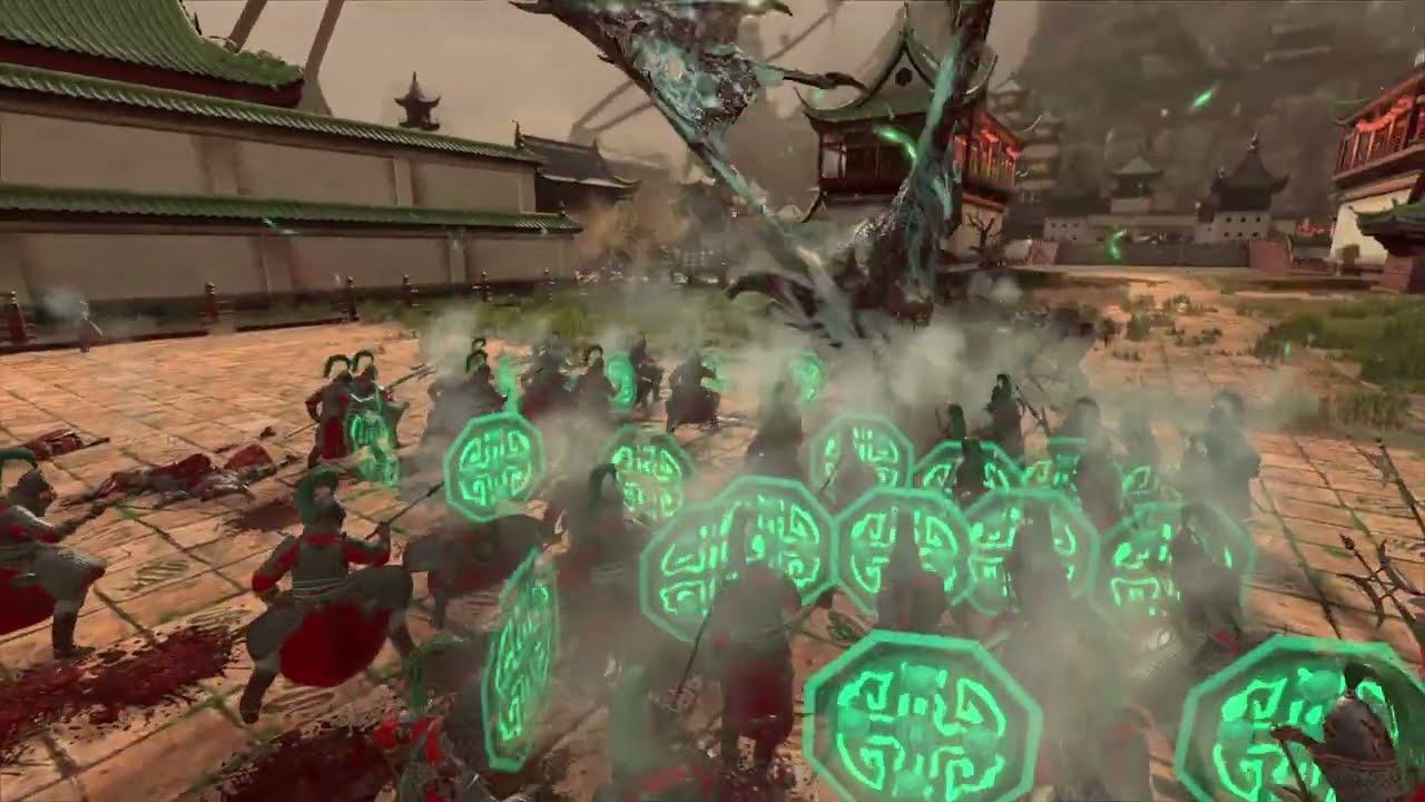 Warhammer Total war 3 Cinematic The Maggot Host vs Dragongate