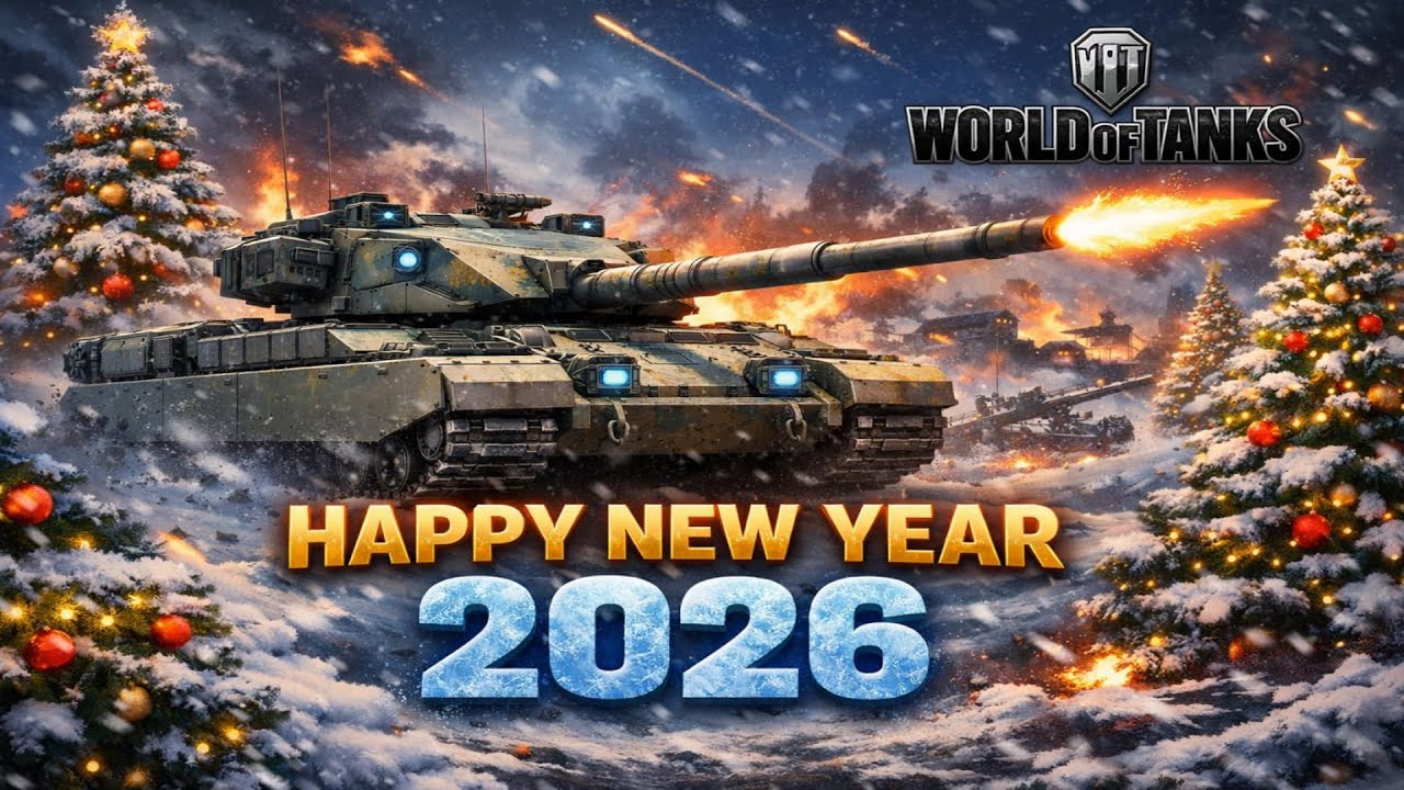 З Новим роком 2026!  • World of Tanks •