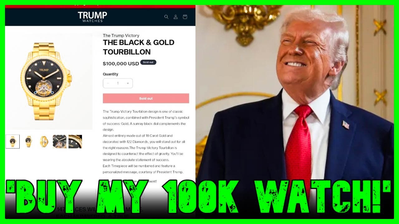 Trump SPITS In Supporters Eyes With LUXURY WATCH AD On Fox News As Economy PLUMMETS! | Kyle Kulinski