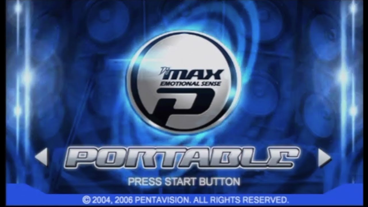 [DJMAX Portable] Opening / Title / Menu Overview