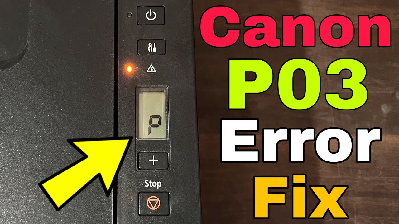 Canon G2010 G3010 P03 Error Solution || Red light Blinking || Paper Jam