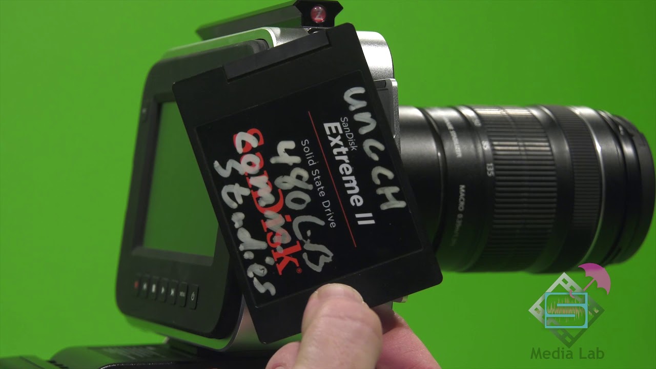 Blackmagic 2.5k Tutorial