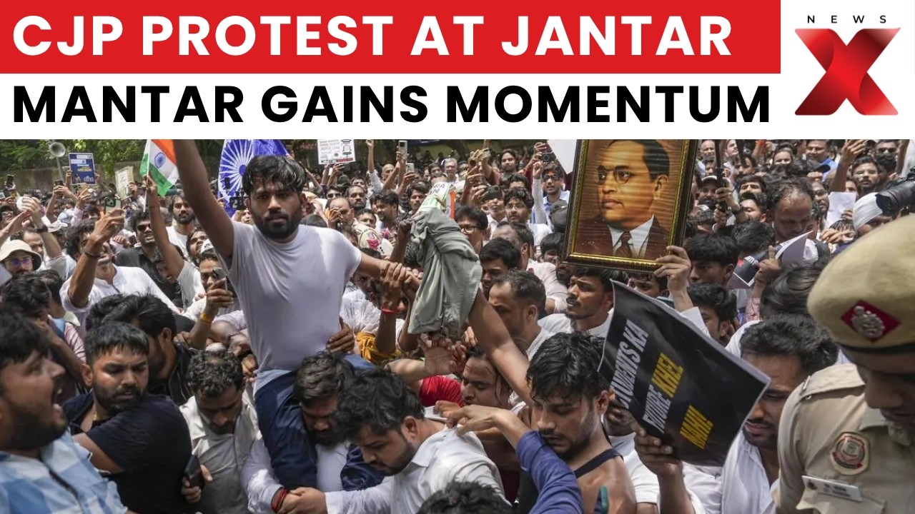 NEET Paper Leak Protest: Jantar Mantar Rally Intensifies Demand For Exam Irregularity Probe | NewsX
