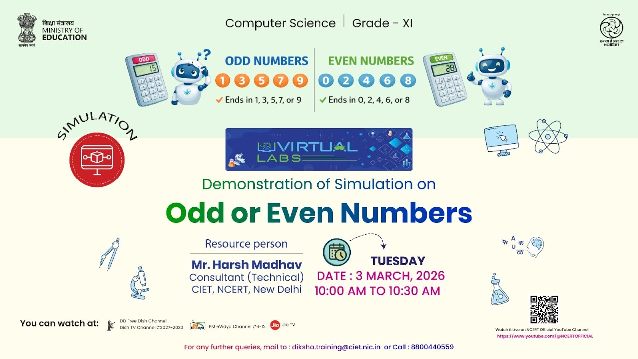 Demonstration of Simulation on Odd or Even Numbers