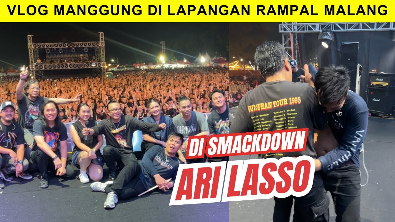 DEWA19 X ARI LASSO KONSER DI LAPANGAN RAMPAL MALANG