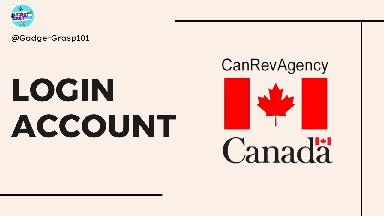 How to Login to your CRA Account