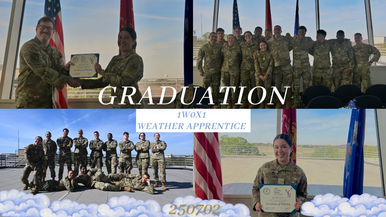 WEATHER AFSC GRADUATION 1W0X1 