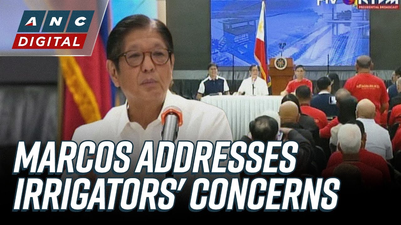 FULL: Marcos answers questions from irrigators during NIA open forum | ANC