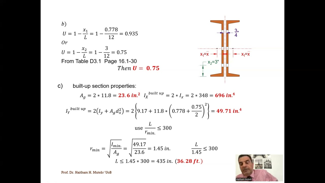 Examples in Steel Tension Members and Steel Trusses