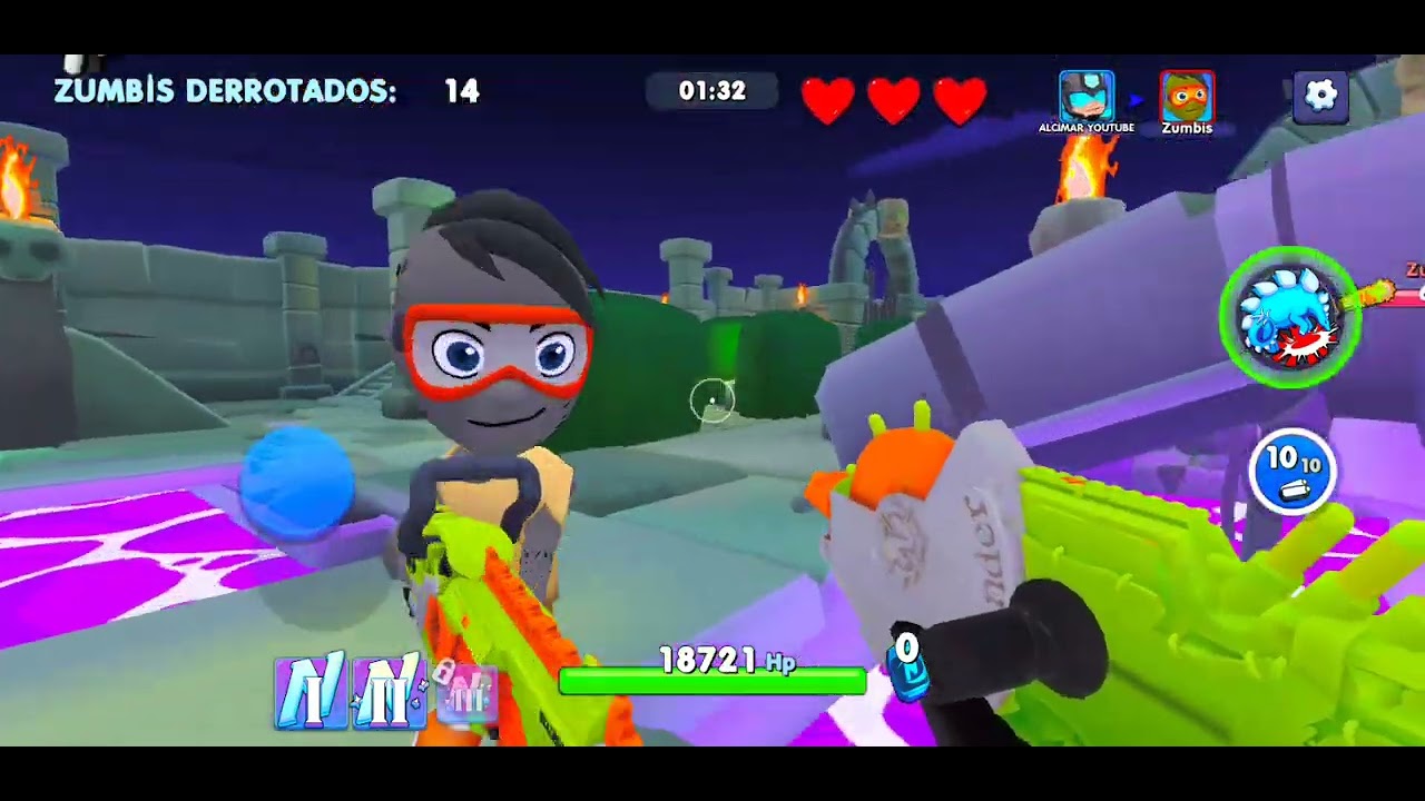 BEST WEAPON F2P IZZIIIIIIII NERF SUPERBLAST GAMEPLAY UAUUUUAUUAUUU