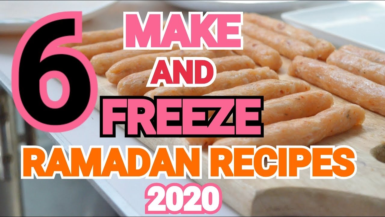 6 Make And Freeze Ramadan Recipes 2020 by (YES I CAN COOK)