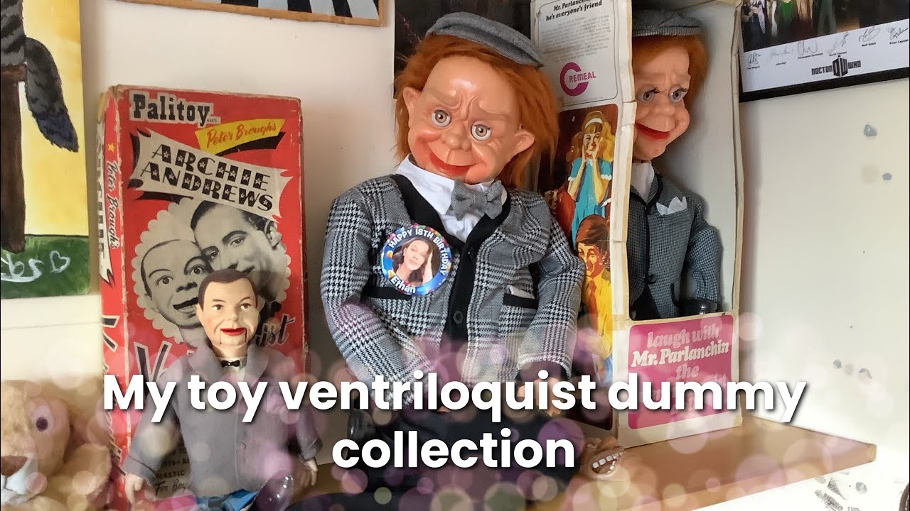 My toy ventriloquist dummy collection #ventriloquist #collection ￼