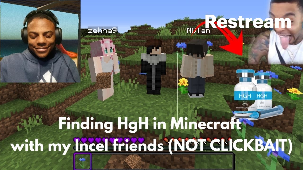 BEATING MINECRAFT WITH MY INCEL FRIENDS