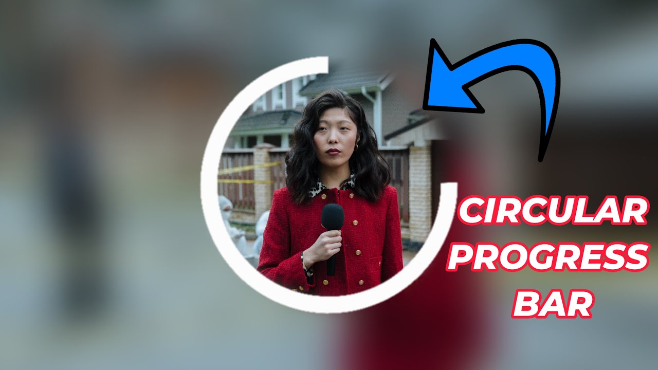 How to make a Circular Progress Bar | Filmora Tutorial | Loading Bar | Filmora 12