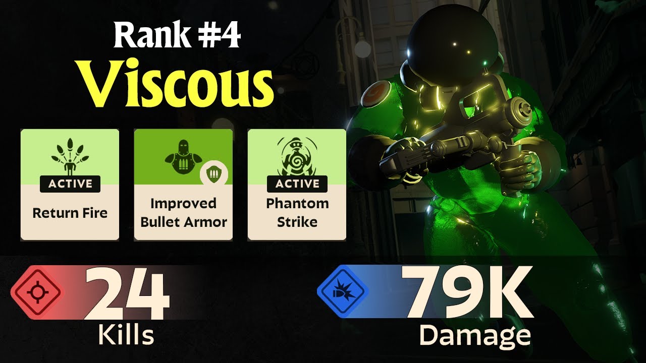 Deadlock Viscous Gameplay & Build - 24 Kills! (Rank #4 Player: vegas)