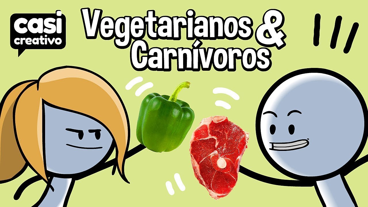 Vegetarianos y Carnívoros | Casi Creativo