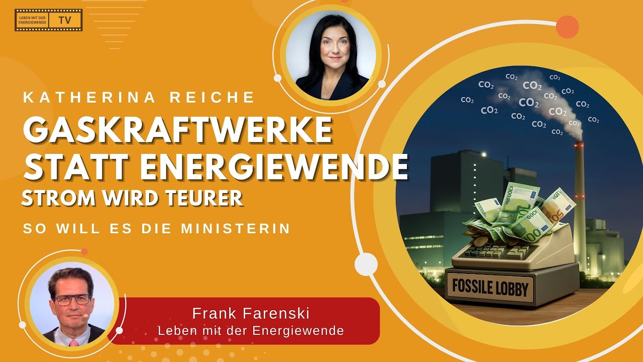 GASKRAFTWERKE STATT ENERGIEWENDE - STROM WIRD TEURER