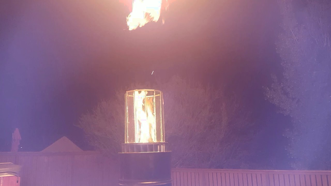 The Flaming Vortex Poofer