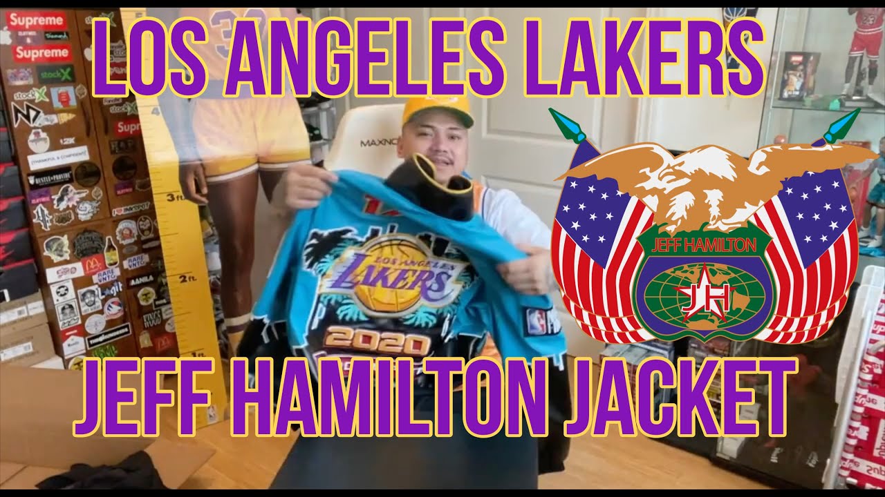 JEFF HAMILTON Los Angeles Lakers 2020 Championship Jacket. UNBOXING by LA To Manila Bay re-upload