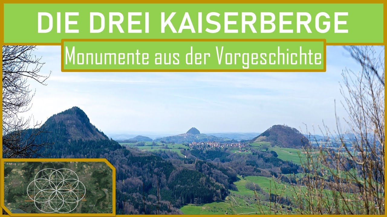 🔺DIE DREI KAISERBERGE🔺 Monu­mente aus der Vor­ge­schichte
