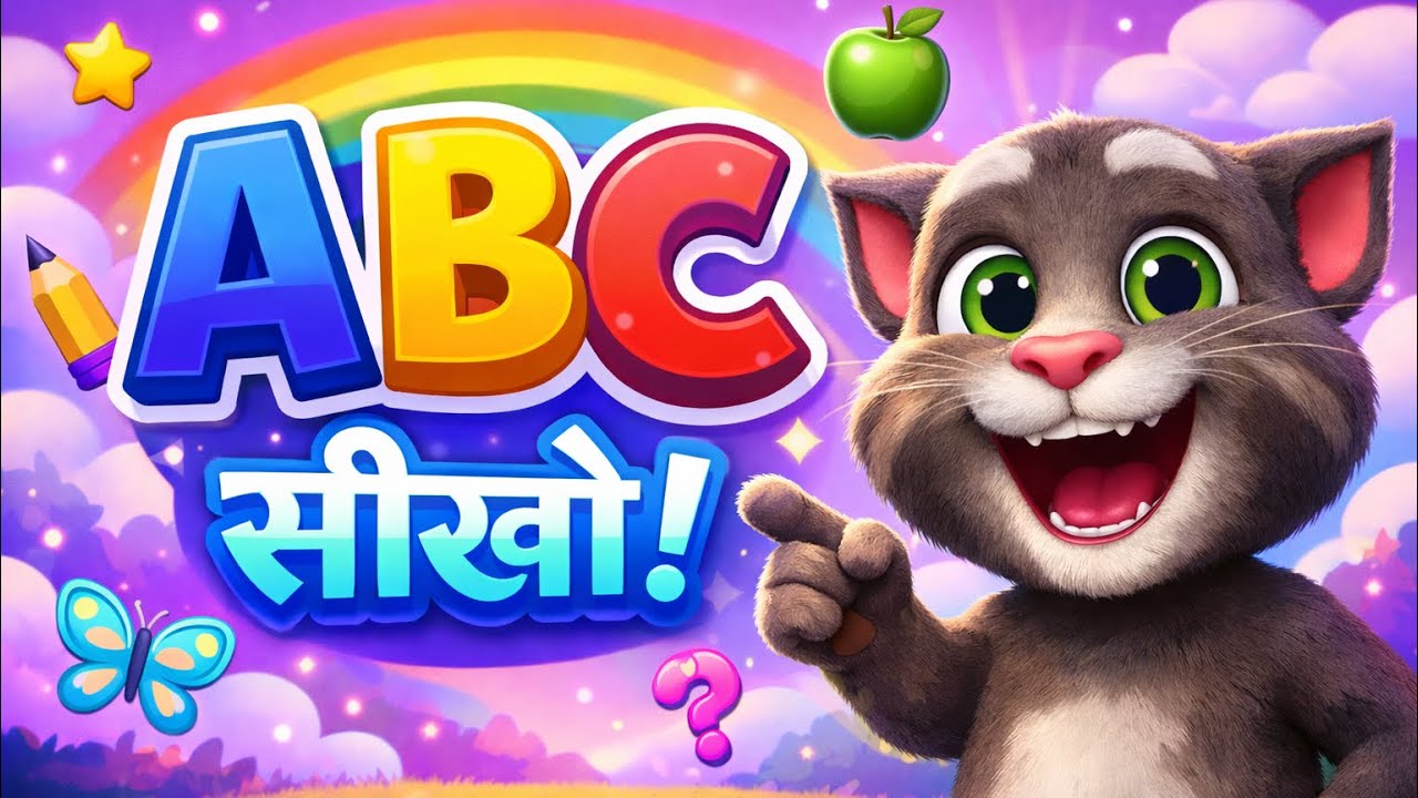 A For Apple | अ से अनार | ABCD Phonics Song | ABCD Song For Kids |