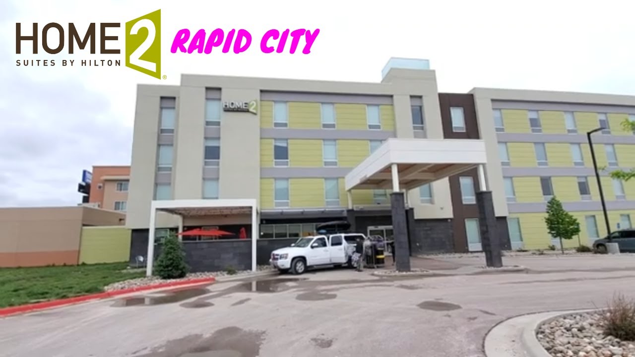 Полный тур по отелю: Home2 Suites Rapid City, Бокс-Элдер, Южная Дакота (ВО ВРЕМЯ КАРАНТИНА)