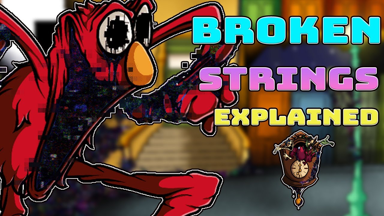 BROKEN STRINGS Mod Explained In fnf  (Learn With Pibby)