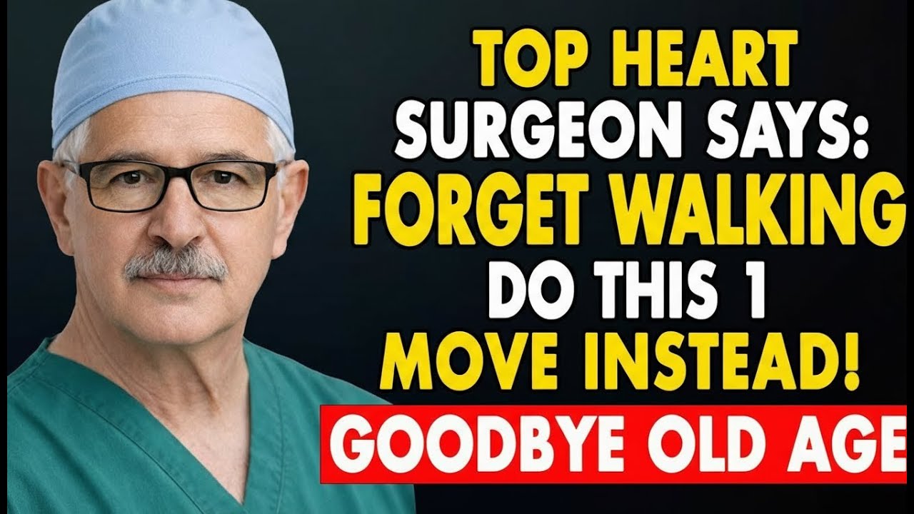 Surgeon Reveals: THIS 1 Chair Exercise Is BETTER Than WALKING After 60 | Senior Health Secrets