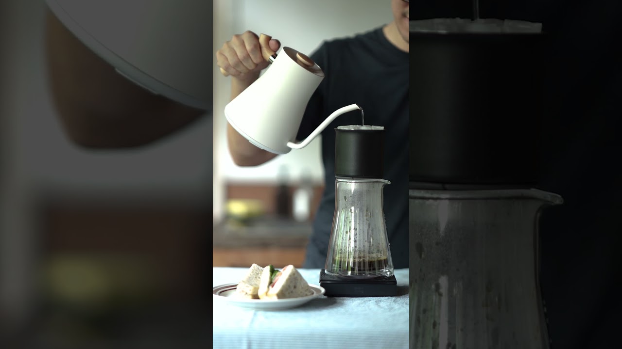 Morning Coffee 🌞☕️ With our Stagg Pour-Over Dripper [XF] Set Dripper