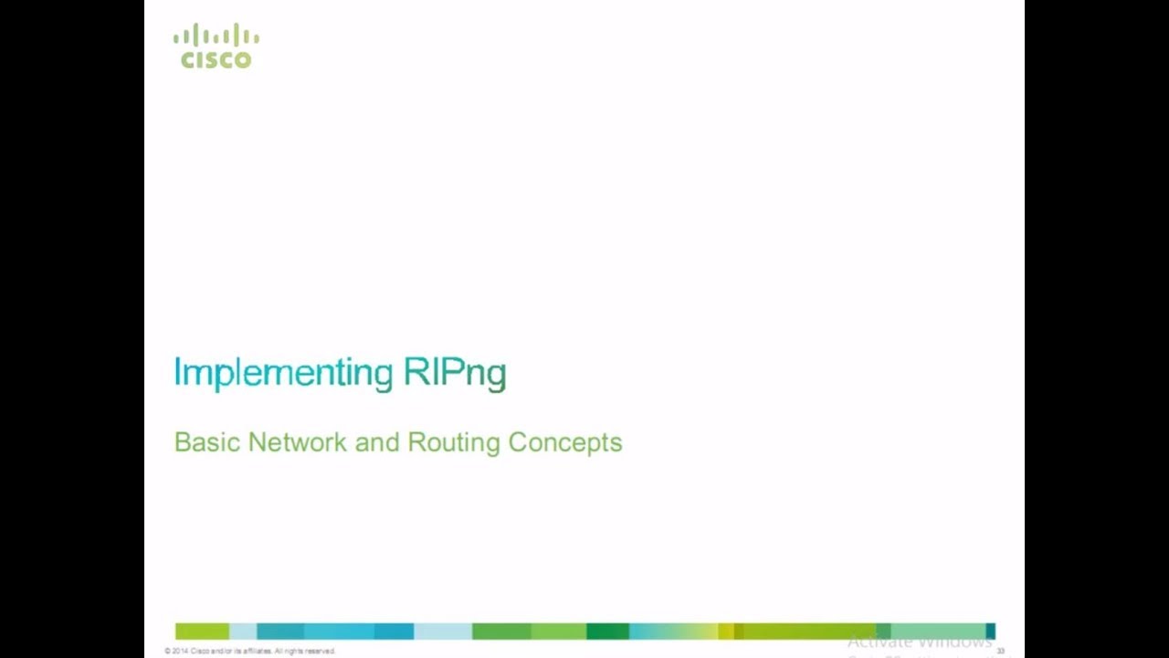 Cisco CCNP - Implementing IP Routing v2.0 - Module 1 - Basic Networking and Routing (Lesson 4)