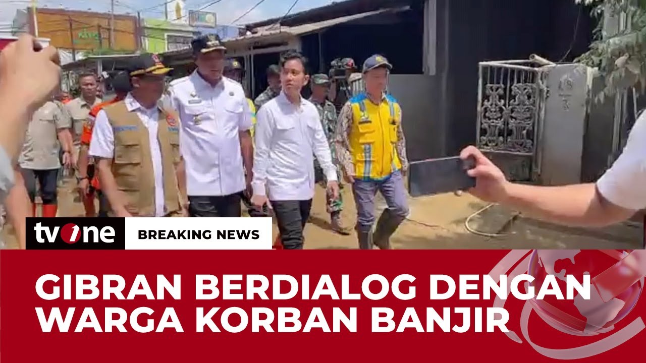 Wapres Gibran Kunjungi Pondok Gede Permai | Breaking News tvOne