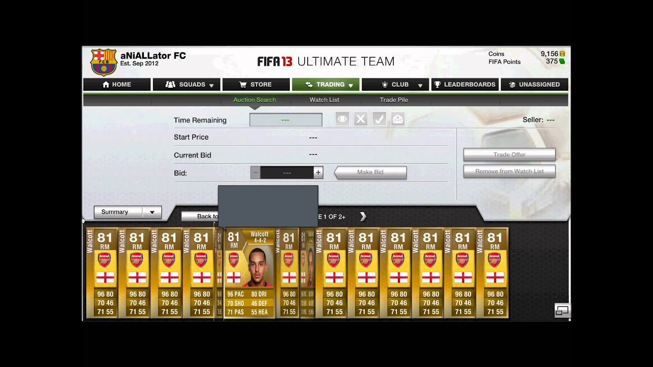 FIFA 13- Easy Trading Tips- 10k per hour