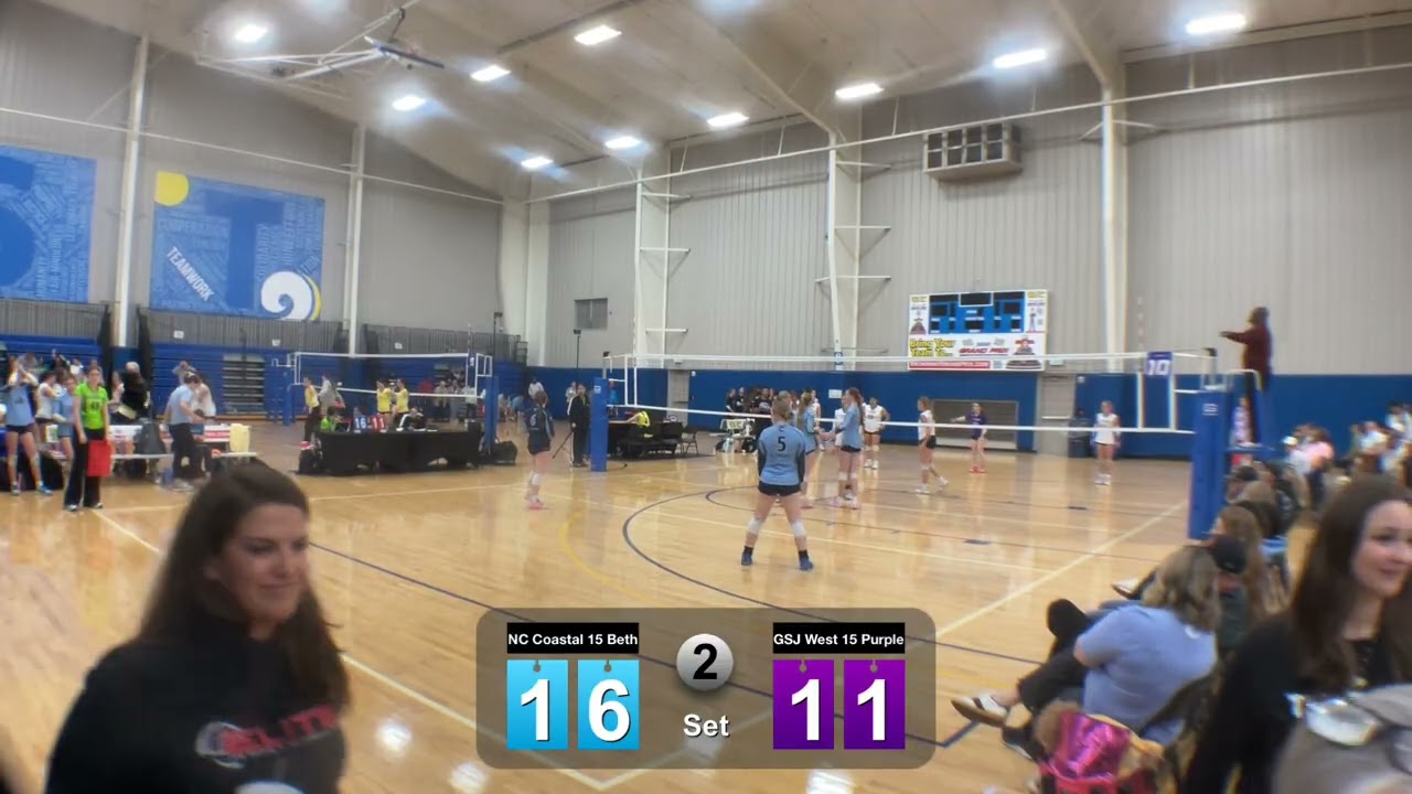 NC Coastal 15 Beth vs GSJ West 15 Purple Set 1 Match 1   Clash at the Coast                3/15/2026