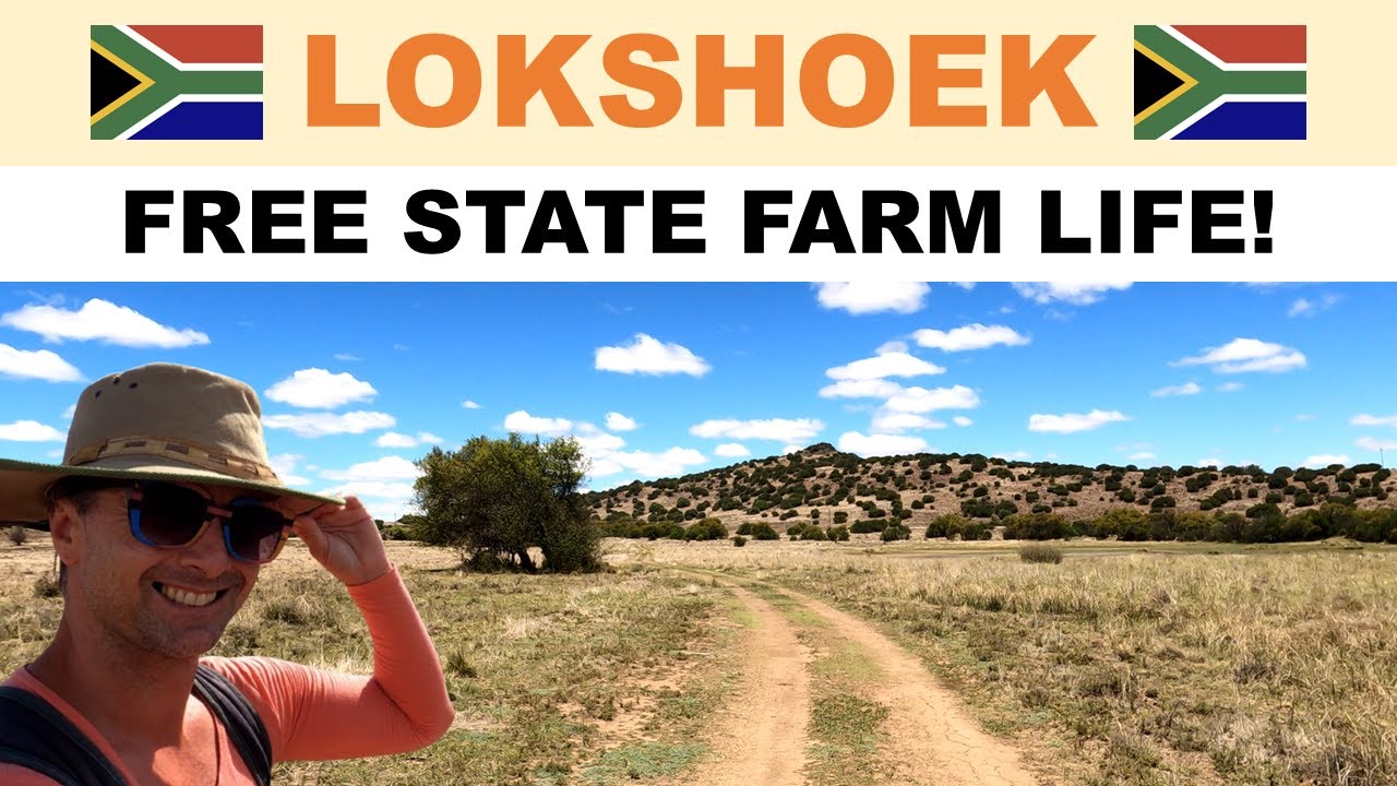 A tour of LOKSHOEK, South Africa - Visiting a Free State Farm!