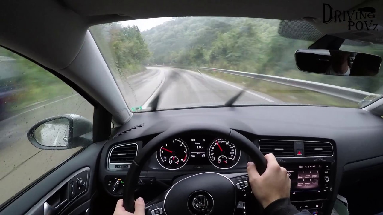 2017 VW Golf 7 DSG | POV Test Drive