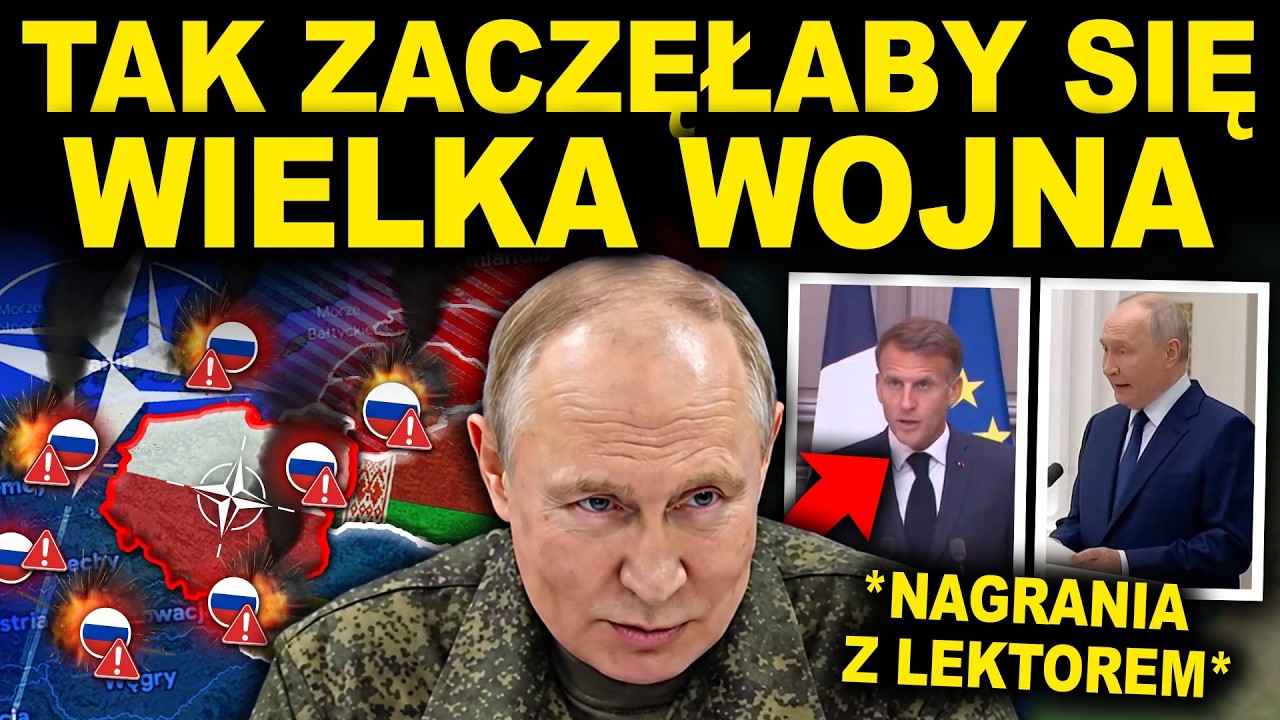 PRZERAŻAJĄCY PLAN PUTINA - JEST REAKCJA NATO