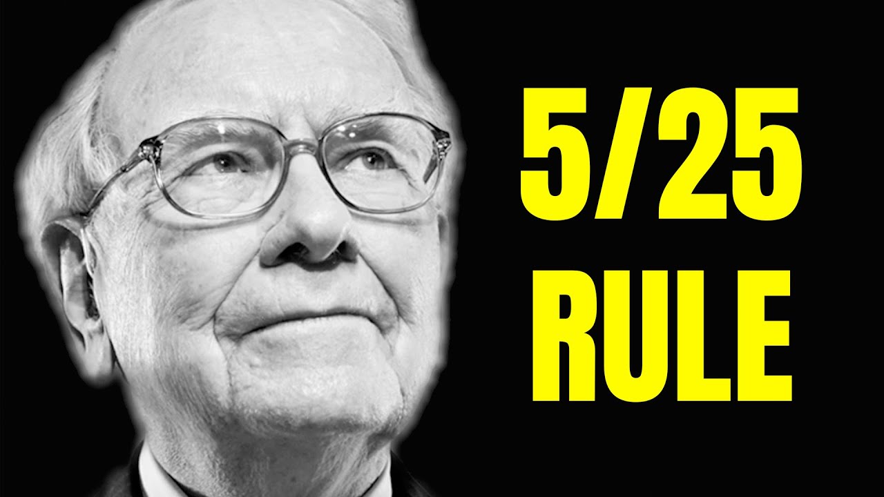 Warren Buffett&rsquo;s 5/25 Rule Will Instantly Change Your Life &ndash; James Clear