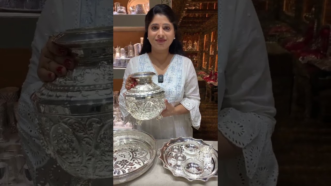 Exclusive Silver Pooja Items Collection  Divine Craftsmanship in 92 5 Silver