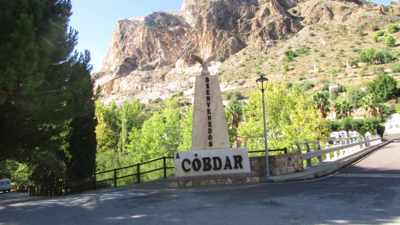 Cobdar, Almeria Province a typical small whitewashed village in Spain